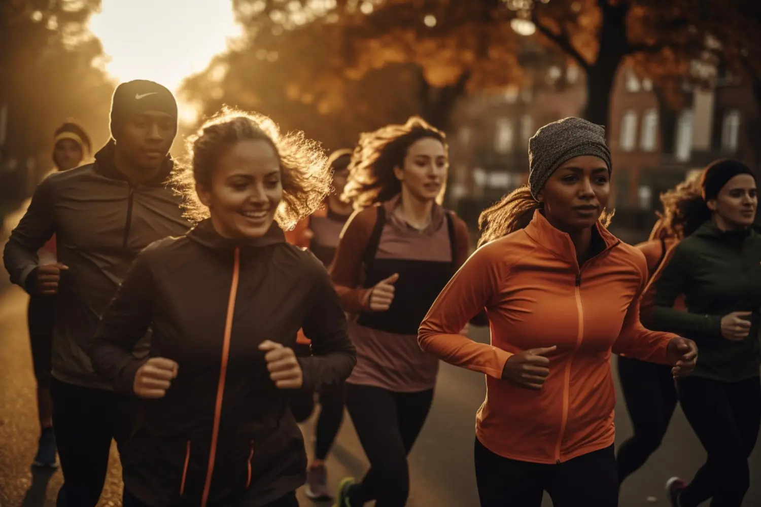 Aprilluck-group-people-running-street.