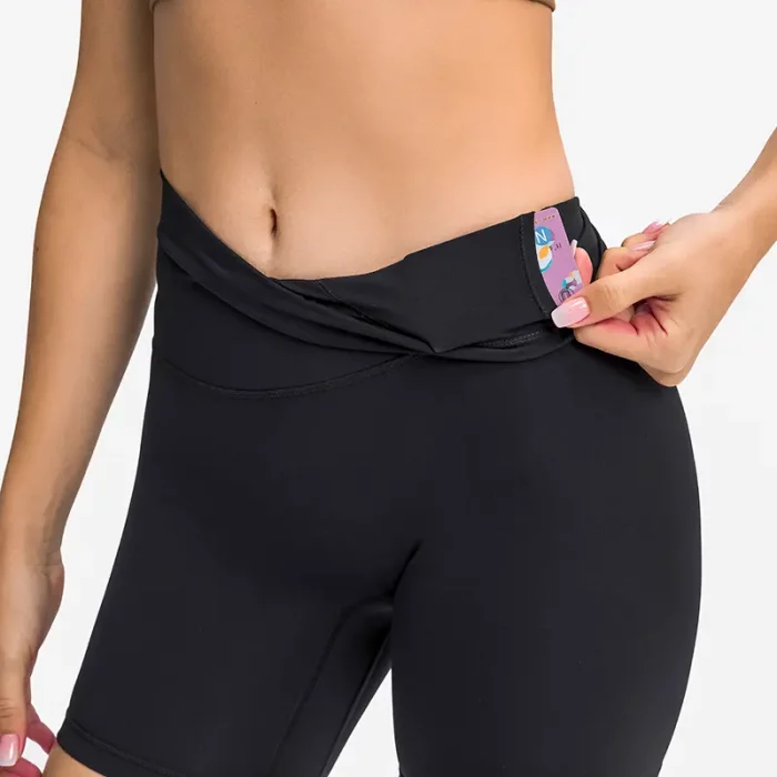 Aprilluck Women's Yoga Shorts 2