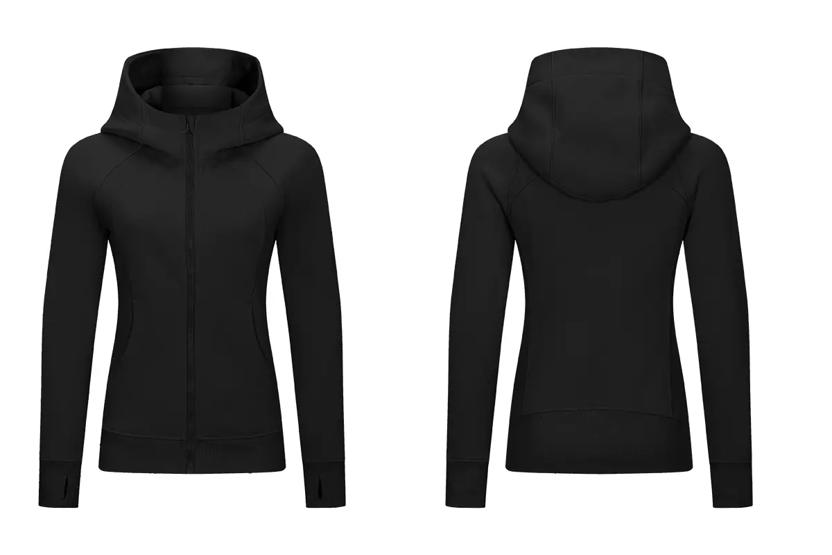 Women Sports Zipper Running Winter warm windproof Jacket with hooded Fitness Gym Training Coat Lady Yoga jogging Jacket-aprilluck (11)