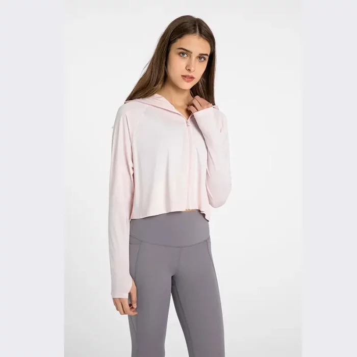 Women's Sun-Protective Sports Jacket - Lightweight and Breathable 3