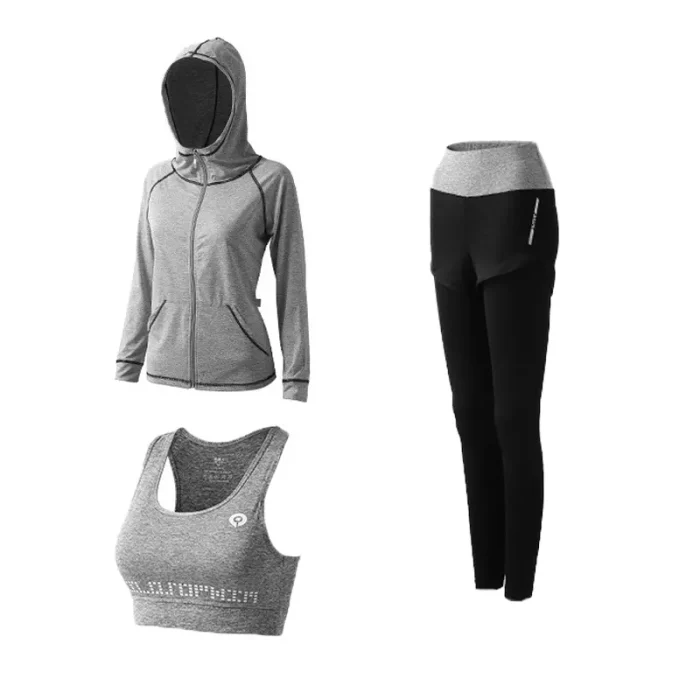 High Quality Women's Fitness Apparel Set - Customizable 1