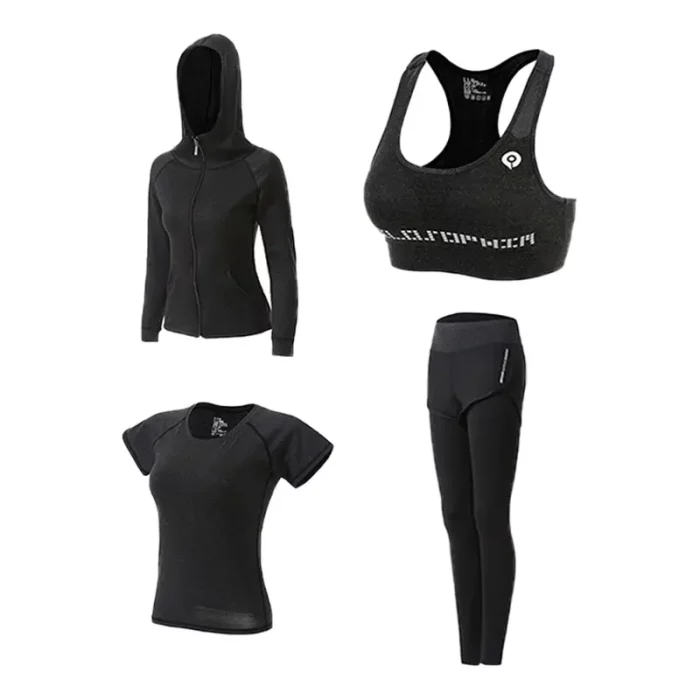 High Quality Women's Fitness Apparel Set - Customizable 3