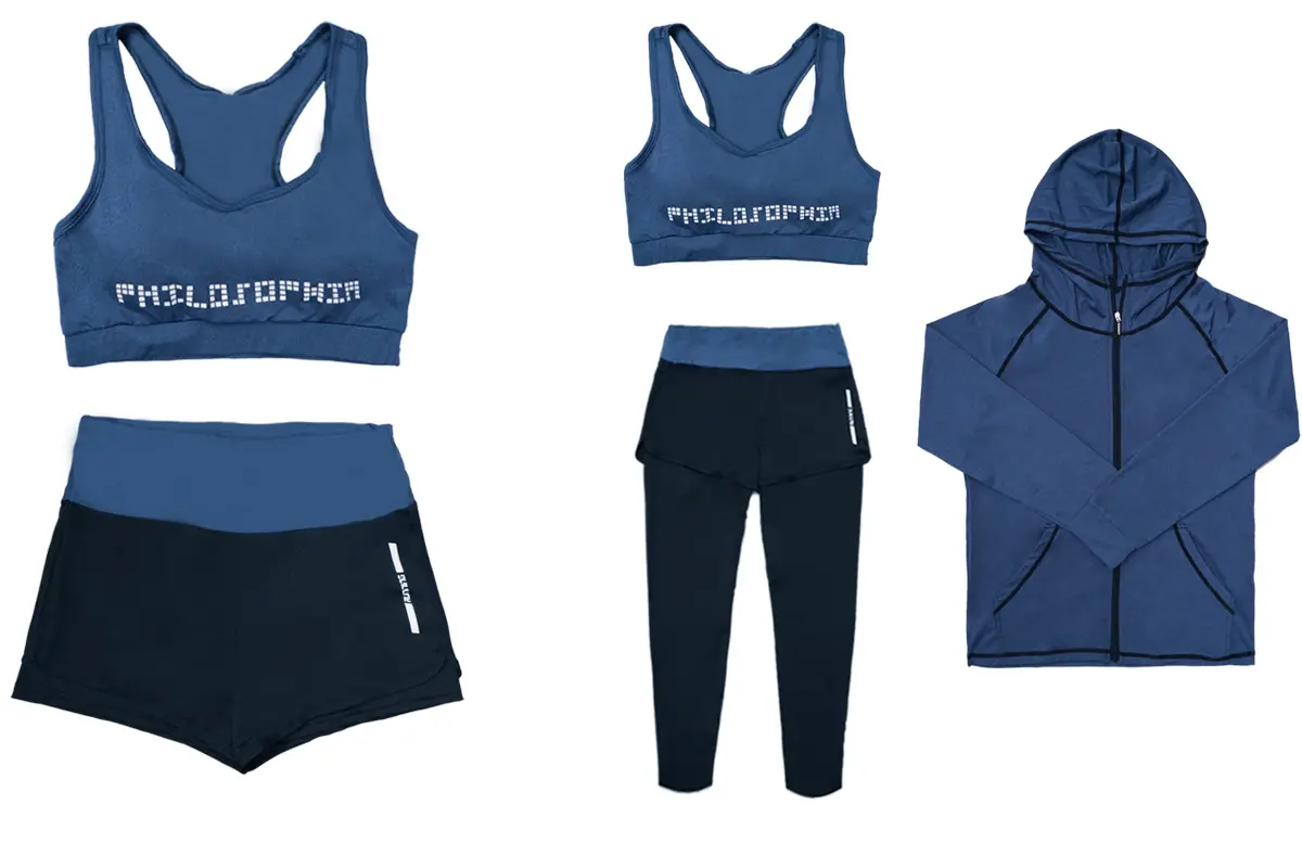 High Quality Women's Fitness Apparel Set - Customizable 6