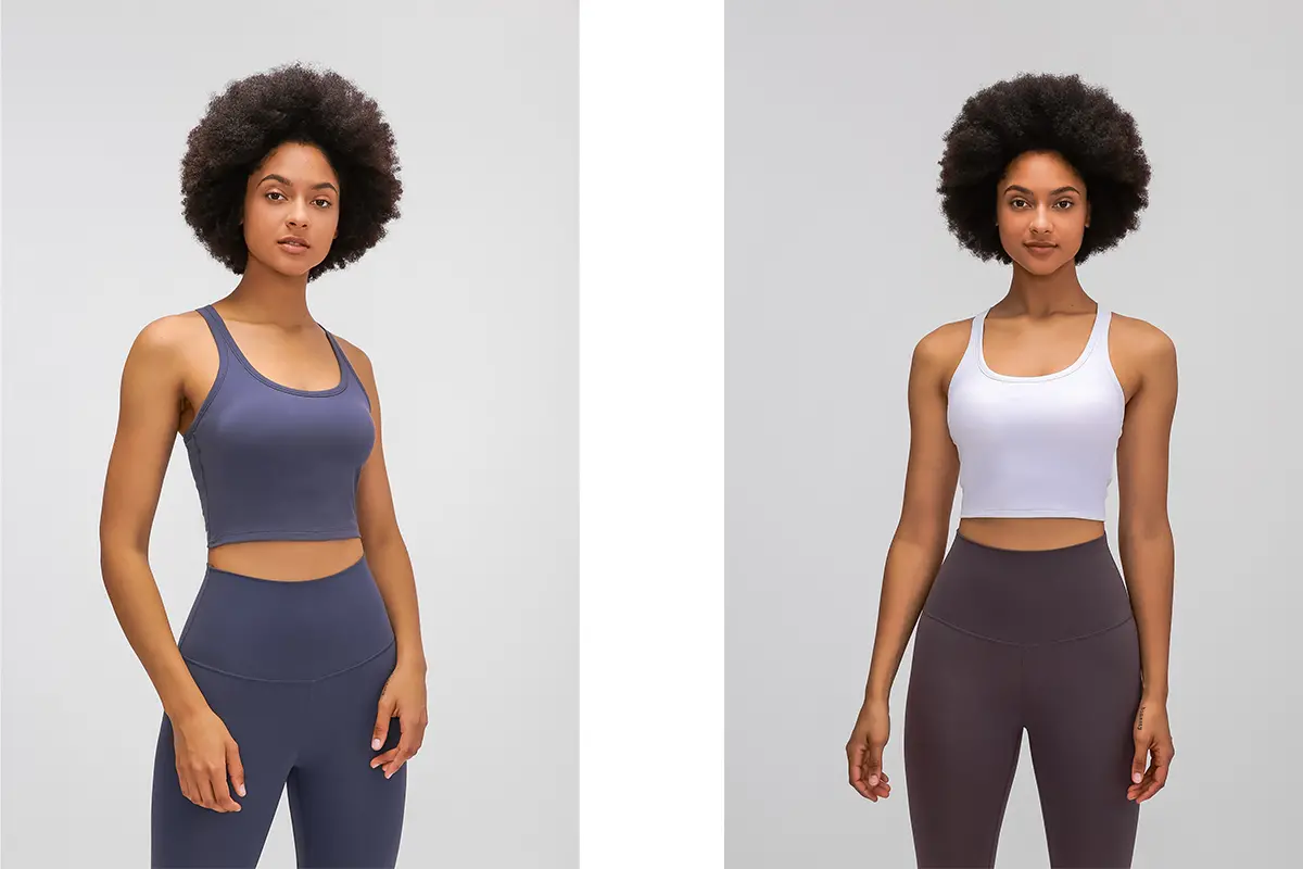 Comfortable and Breathable Yoga Tank Top with Built-In Bra 6