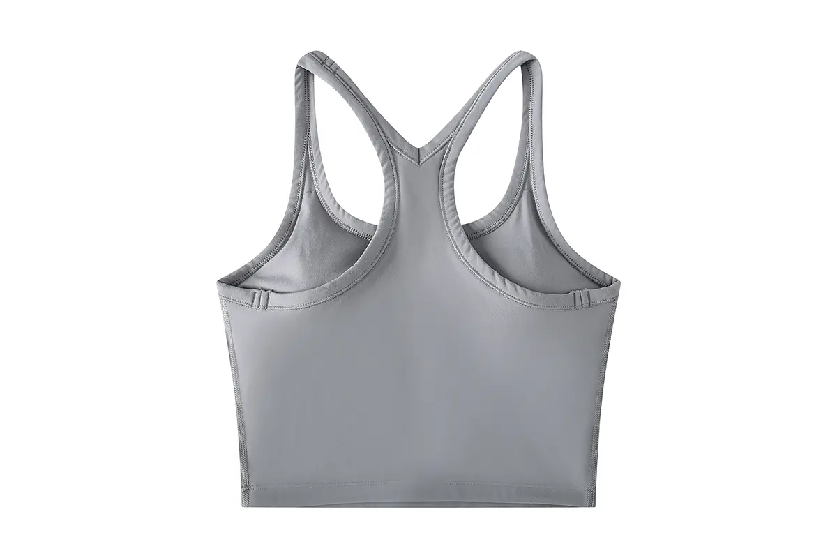 Comfortable and Breathable Yoga Tank Top with Built-In Bra 11