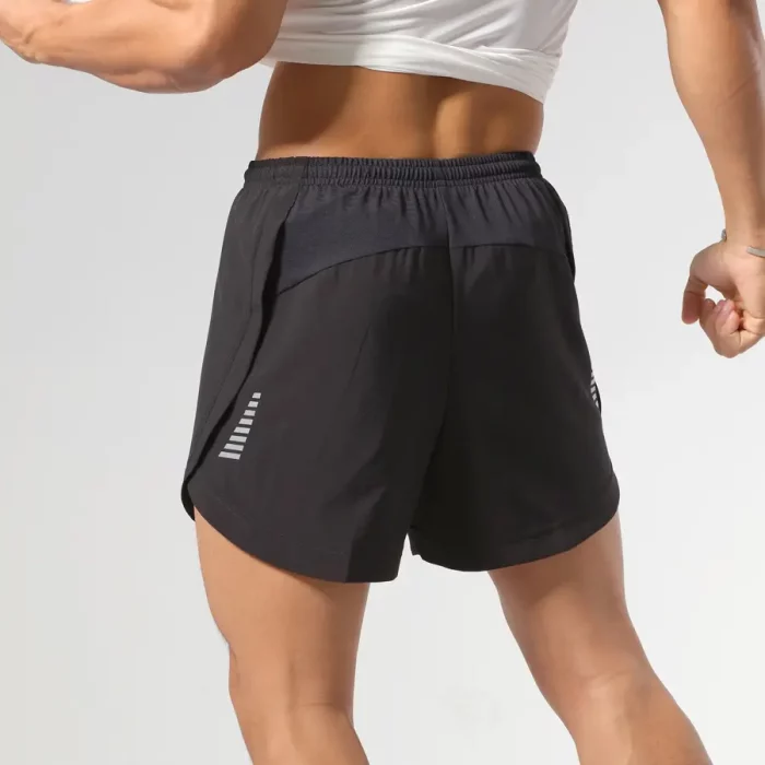 High-performance Men's Athletic Shorts with Anti-Chafing Design 2