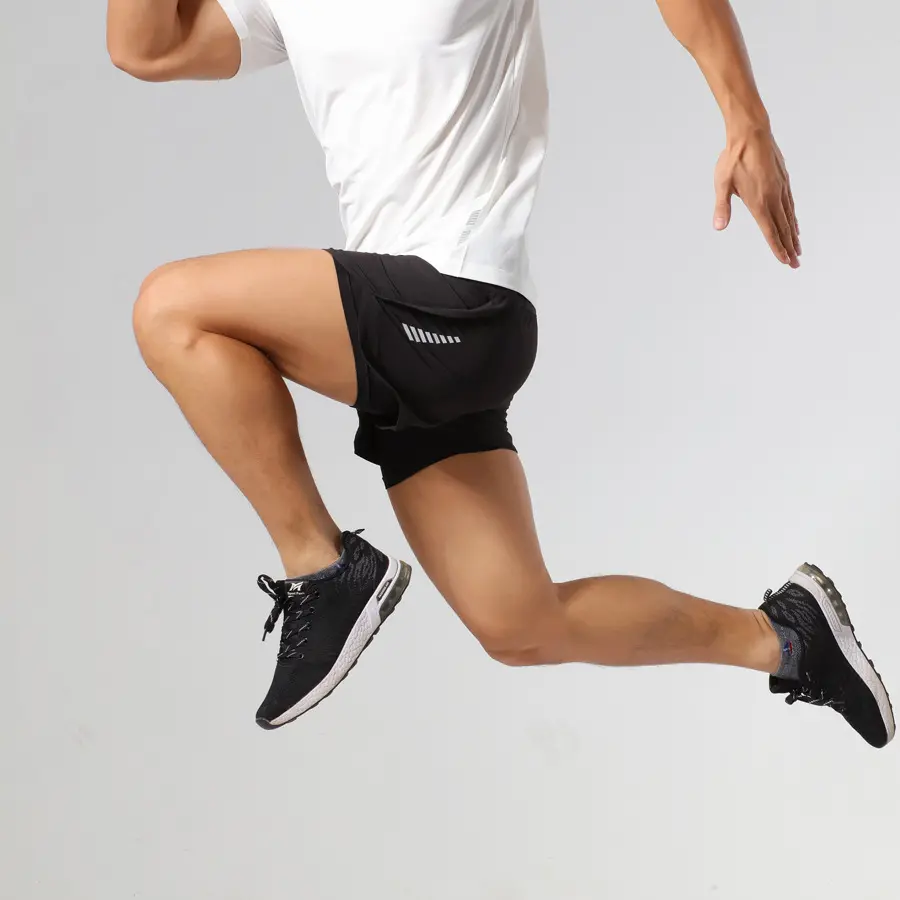 High Quality Wholesale Men's gym shorts Workout Shorts Running Short With Pockets Training Shorts for men
