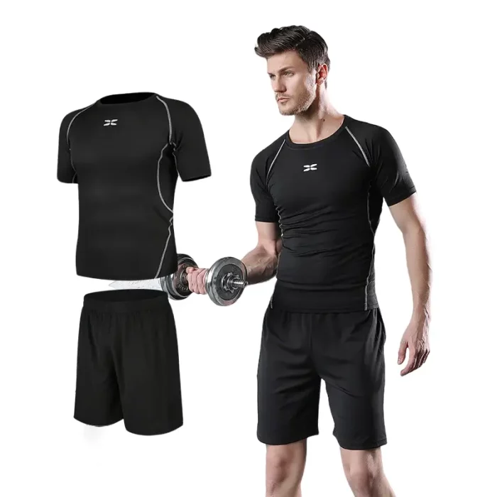High-quality 5-Piece Men's Gym Set for Total Performance 3