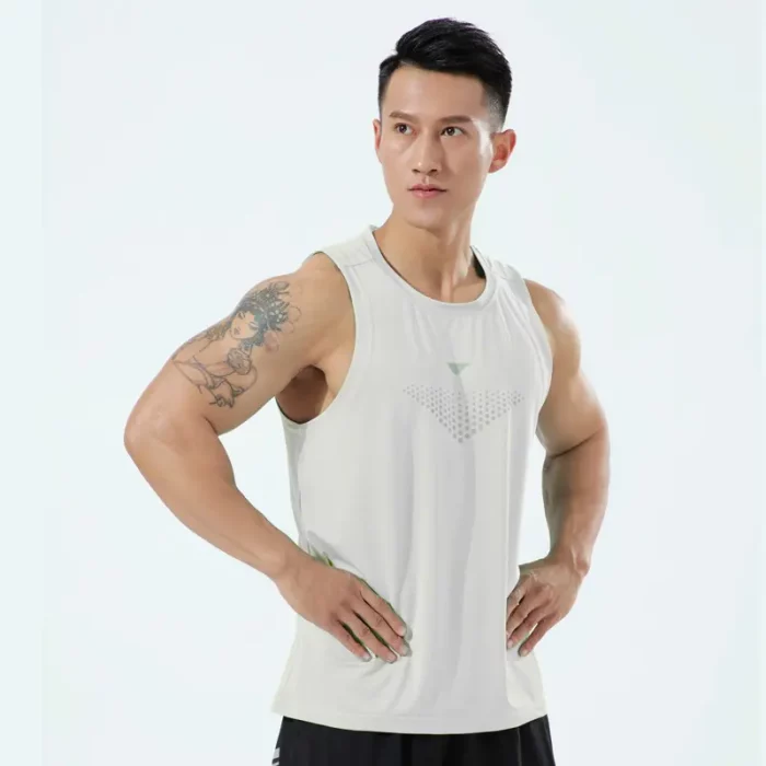 Premium Men's Athletic Sleeveless Vest - Customizable 2