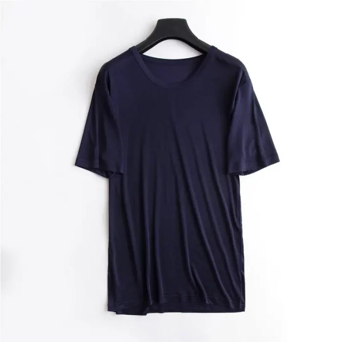 High-Quality Cotton Round Neck T-Shirt for Men 2