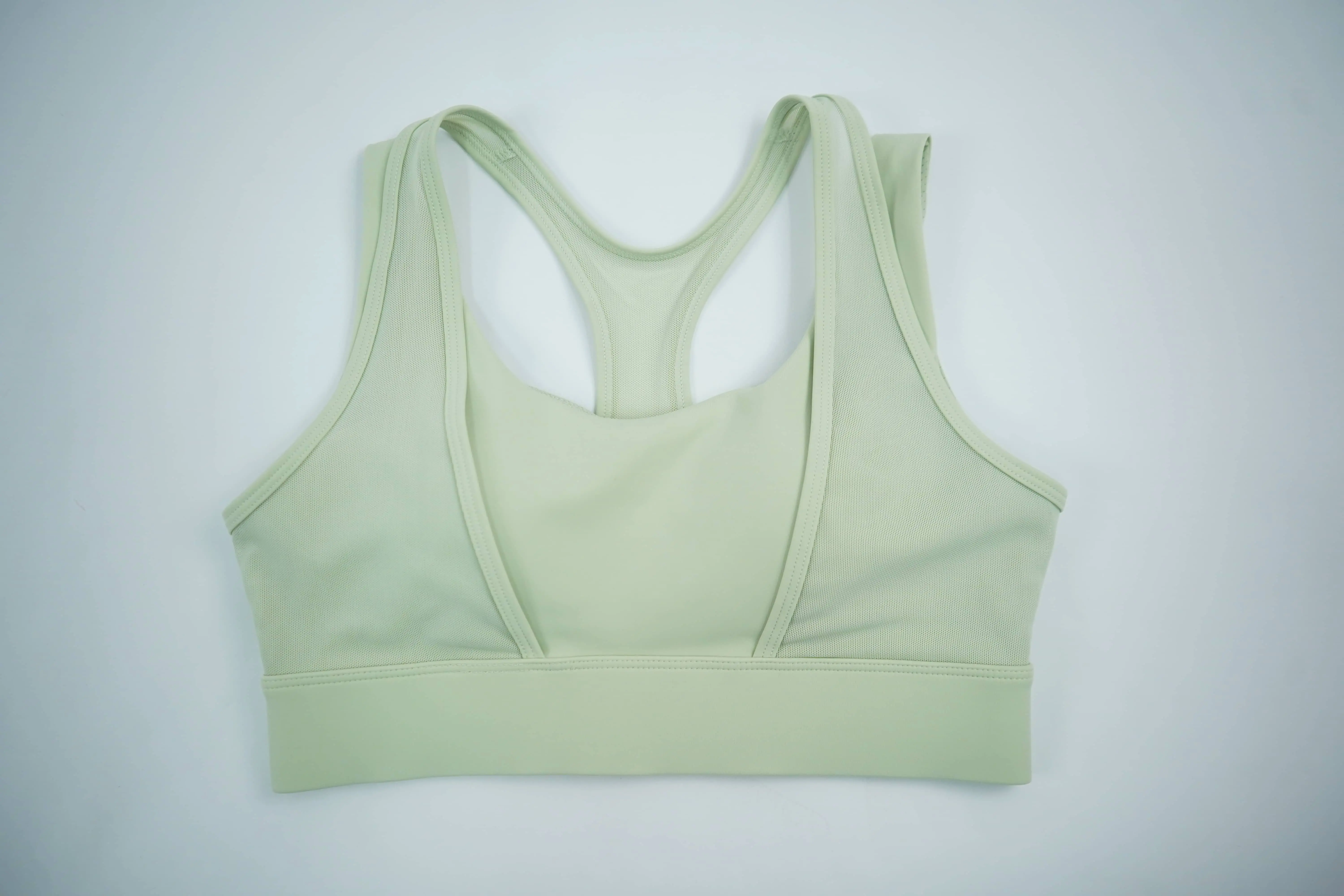 Spliced Yarn High-Strength Sports Bra