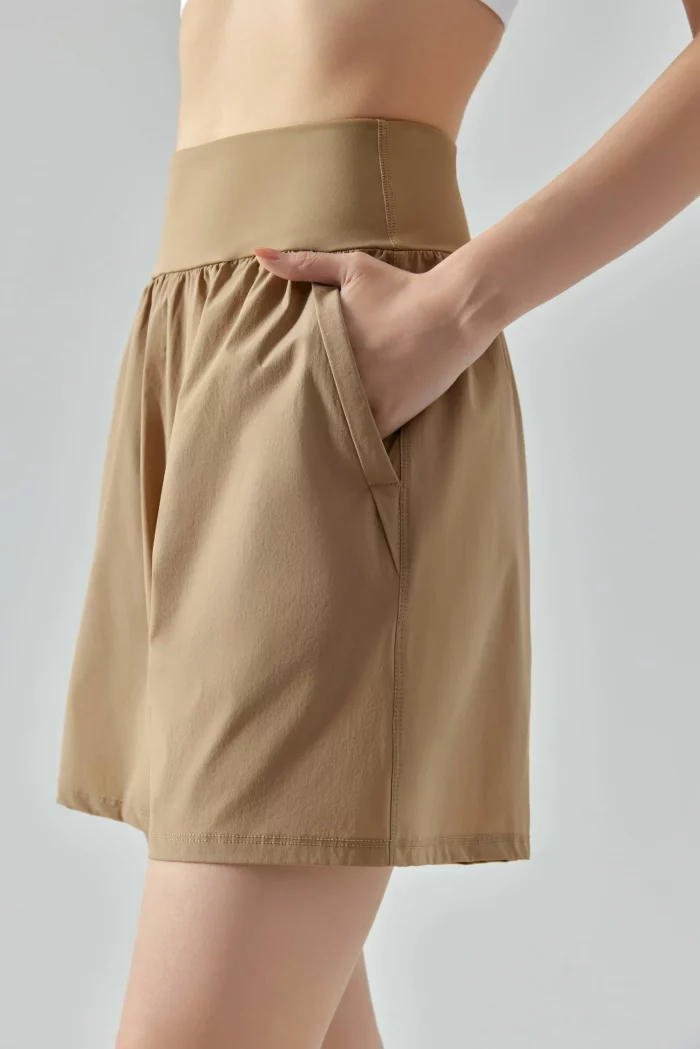 High-Rise Tummy Control Sports Shorts