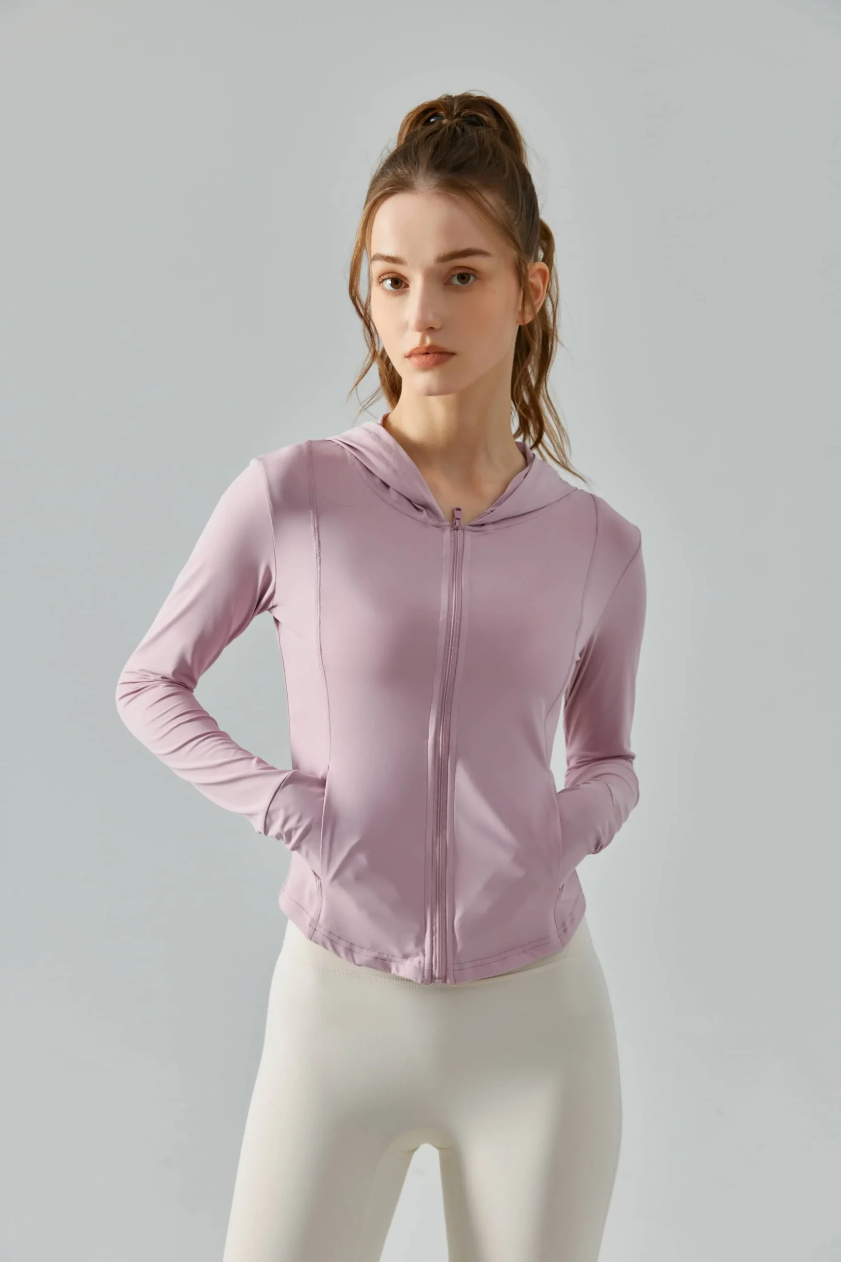 Cool Breeze - Women's Slim-Fit Sun-Proof Ice Silk Jacket-pink Cool Breeze - Women's Slim-Fit Sun-Proof Ice Silk Jacket-pink