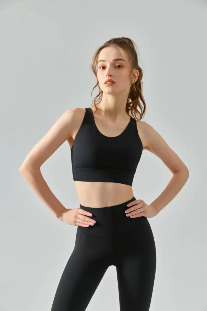 Barely There - Seamless Composite Sports Bra-black