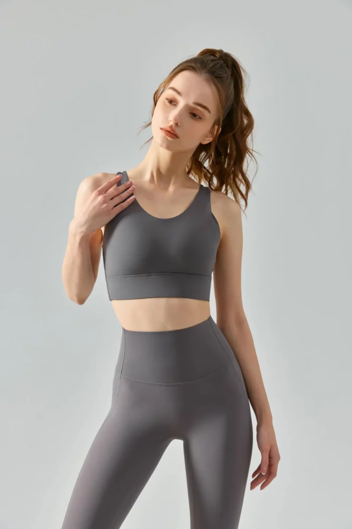 Barely There - Seamless Composite Sports Bra-grey