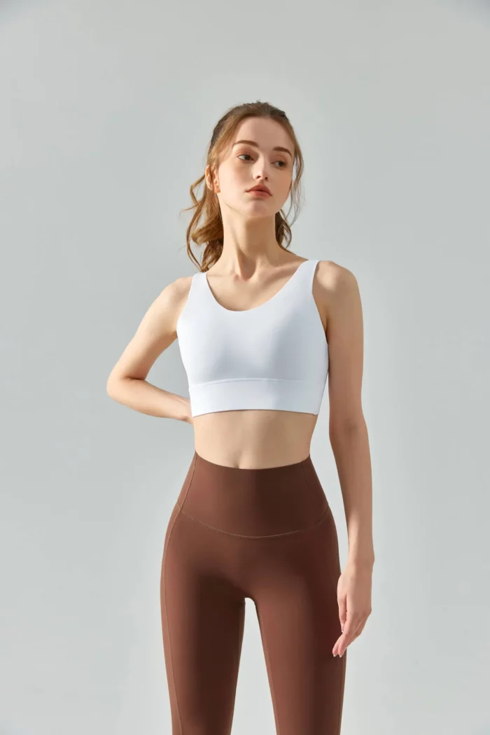 Barely There - Seamless Composite Sports Bra-white