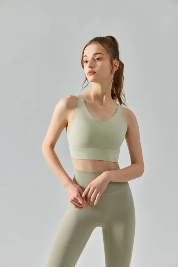 Barely There - Seamless Composite Sports Bra-green