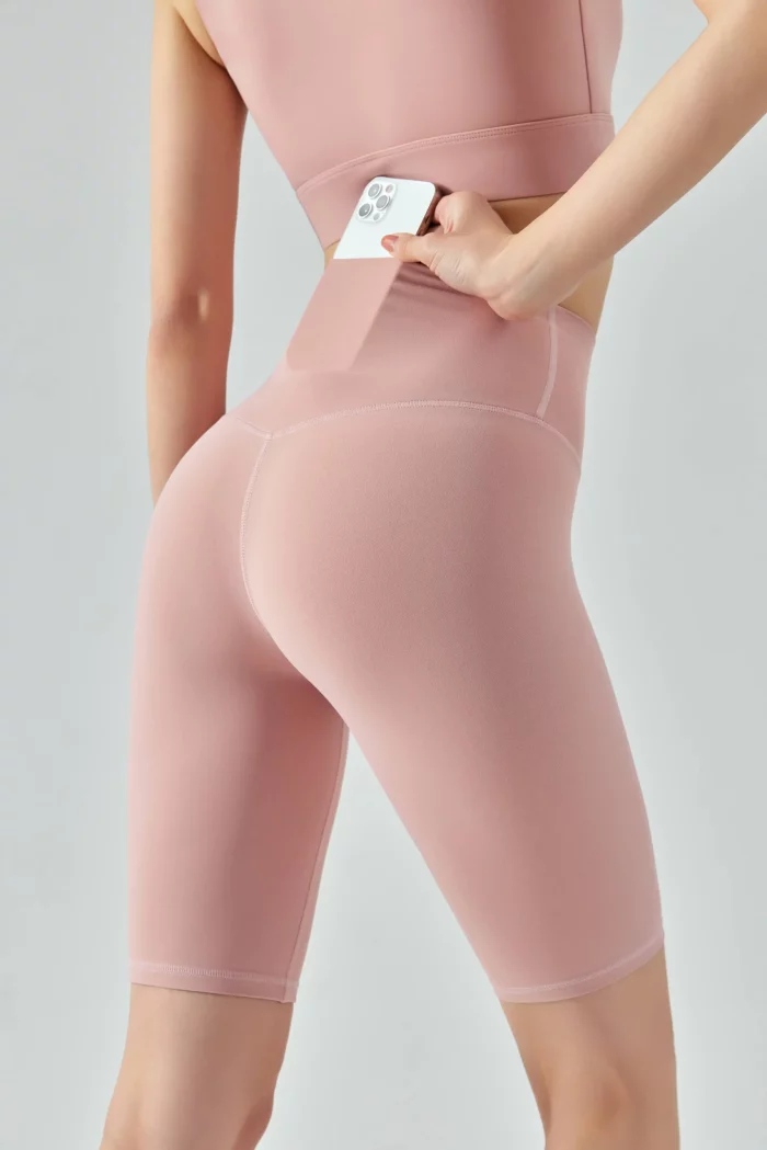 Wholesale High Waist Yoga Capri Pants - Butt Lifting, Fitness Cycling & Running Shorts
