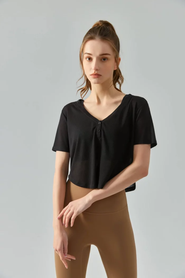Wholesale Quick-Dry Yoga Top Cover-up for Women - Summer Collection
