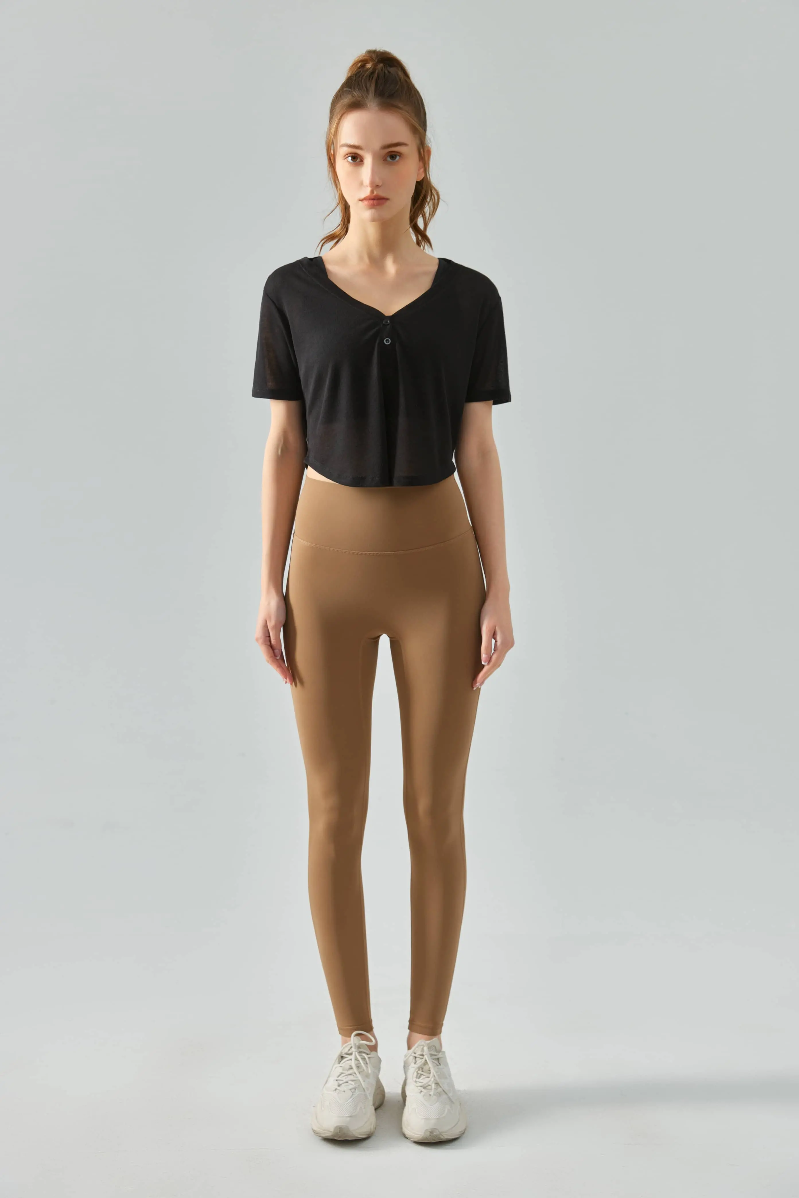 Customizable Slim-Fit T-Shirt - Ideal for Fitness & Yoga Practices