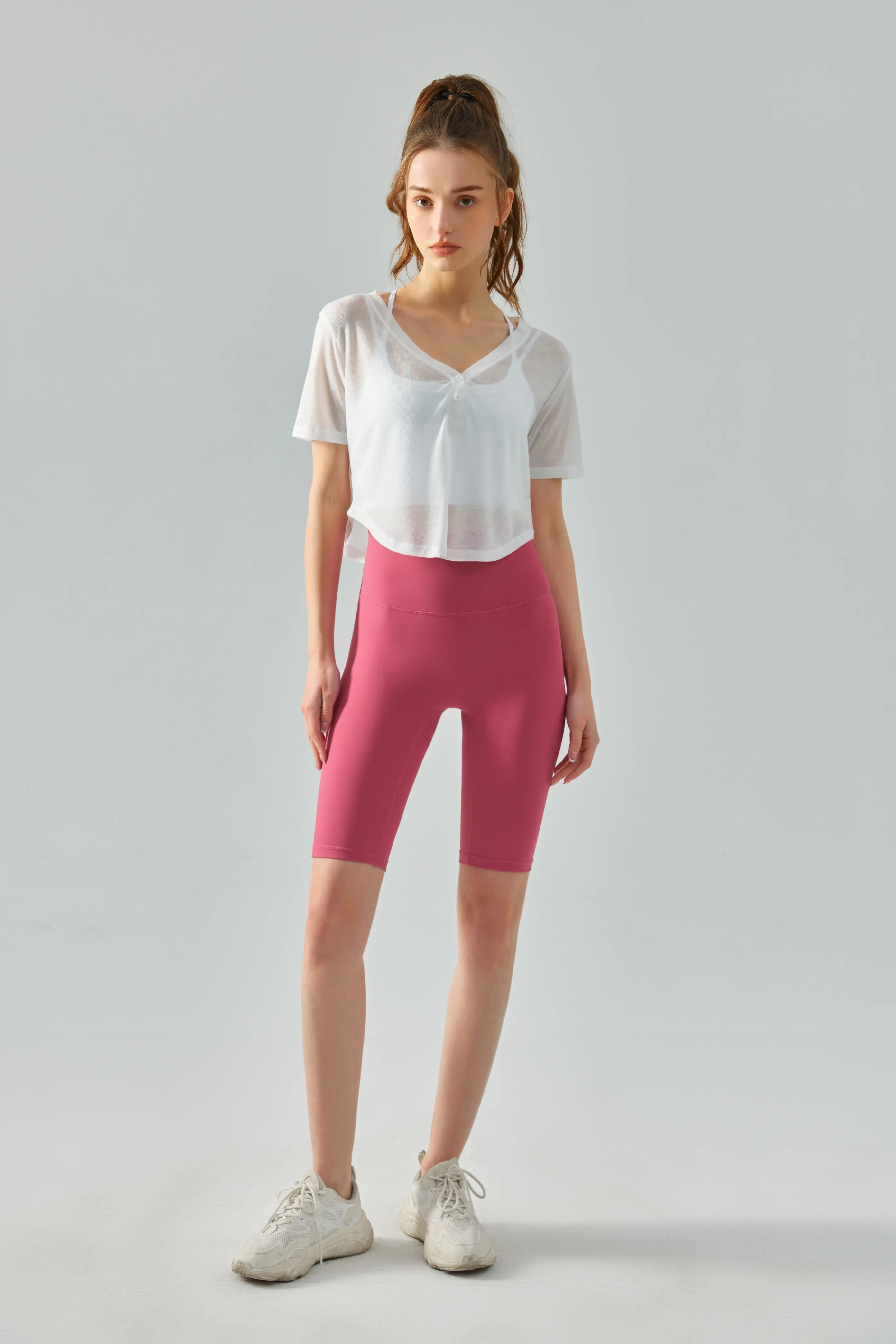 Customizable Slim-Fit T-Shirt - Ideal for Fitness & Yoga Practices