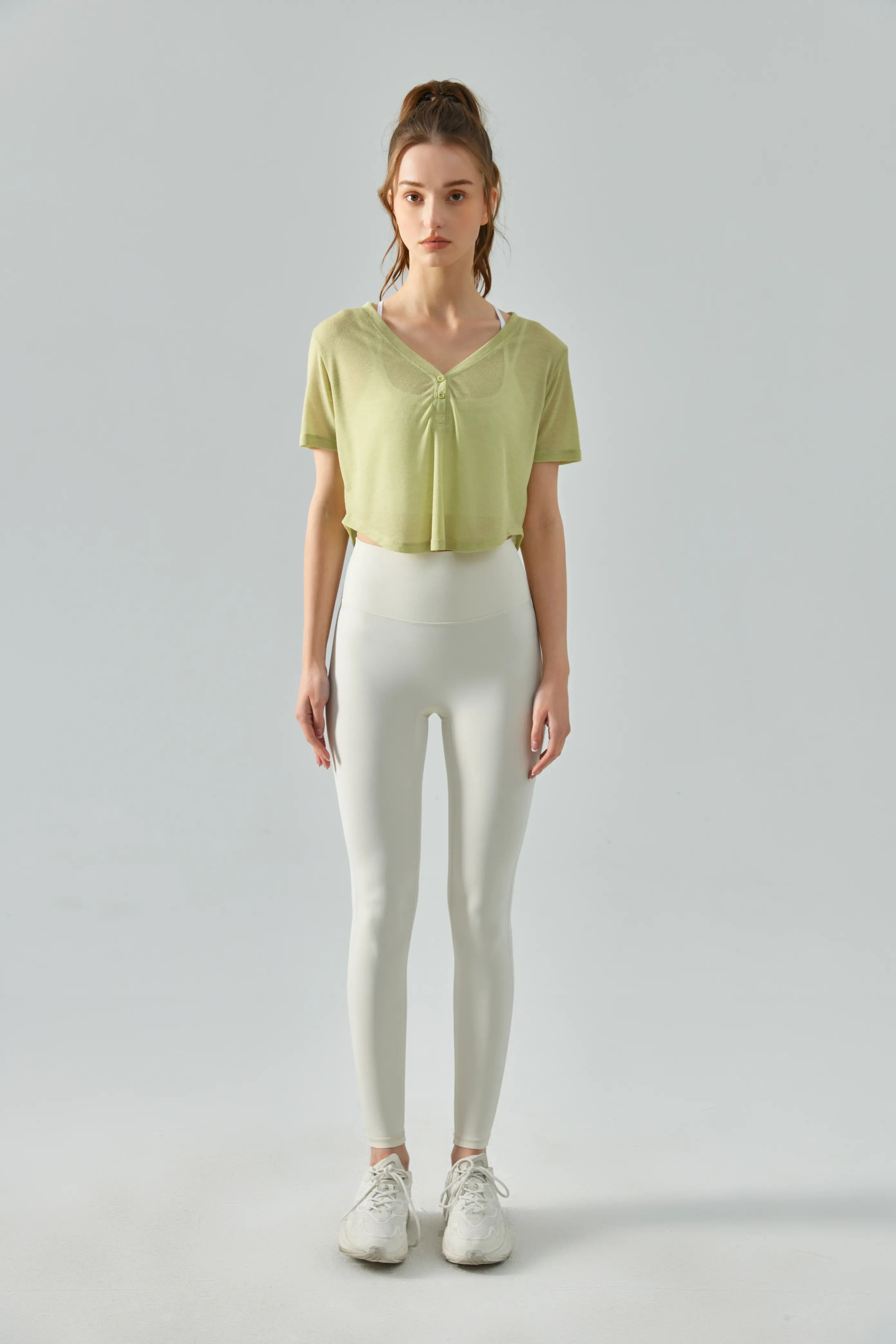 Customizable Slim-Fit T-Shirt - Ideal for Fitness & Yoga Practices