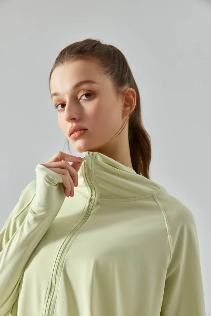 Wholesale Outdoor Sun-Protective Jacket for Sports - Breathable, Cooling Ice Silk, UV Protection