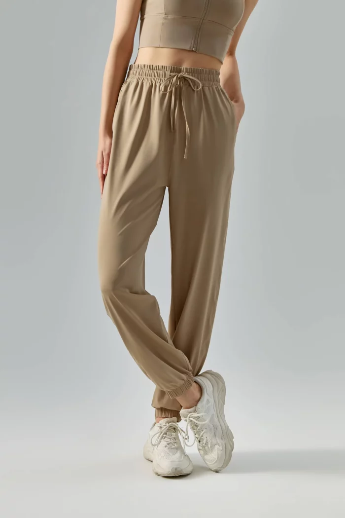 Customizable High-Waisted Sport Pants - Stay Cool and Protected in Style