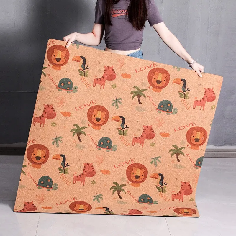 Wholesale Cork Rubber Yoga Mat