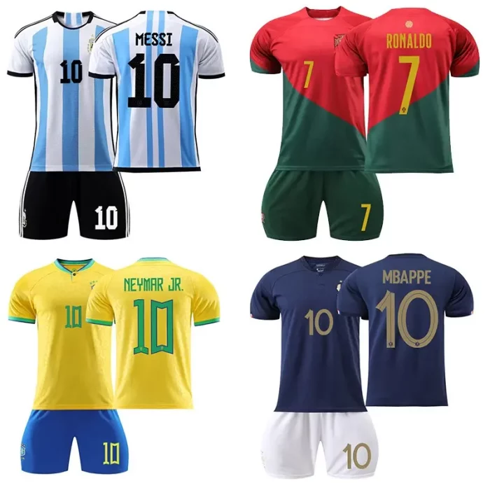 Aprilluck 22-23 New Season World Cup/Club Football Jersey Set