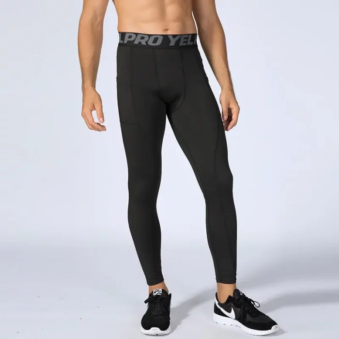 Men's PRO Sports Training Tank Top Wholesale Elastic Quick Dry Fitness Vest (1)