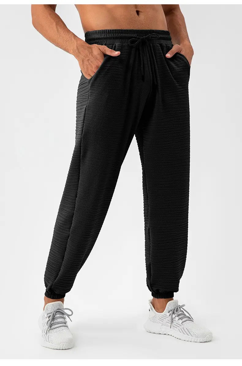 Aprilluck Men's Cool-Touch Nylon Sports Trousers - Wholesale (1)