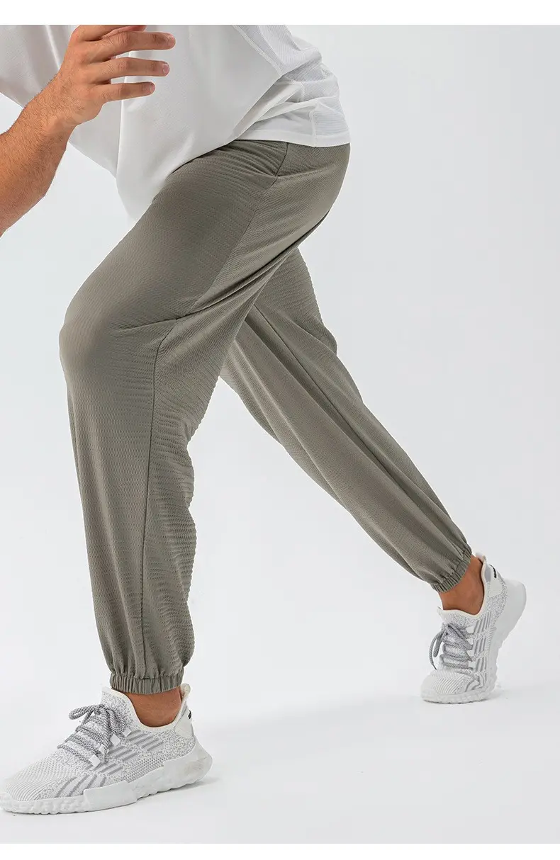 Aprilluck Men's Cool-Touch Nylon Sports Trousers - Wholesale (2)
