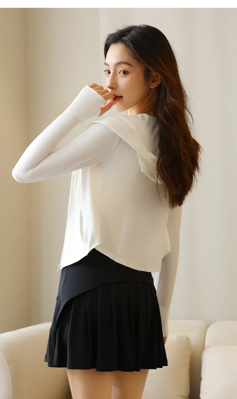 Wholesale Pleated Skirt with Built (3)