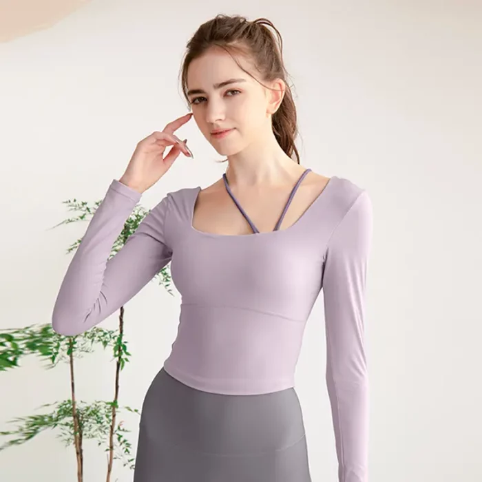 Wholesale Hollowed Back Yoga Wear Manufacturer (4)