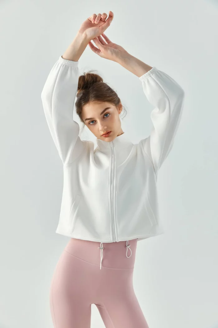 Wholesale Premium Air Layered Yoga Jacket aprilluck (4)