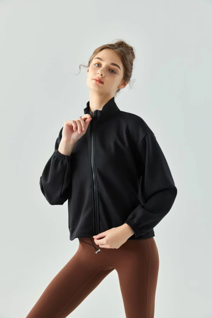 Wholesale Premium Air Layered Yoga Jacket aprilluck (1)