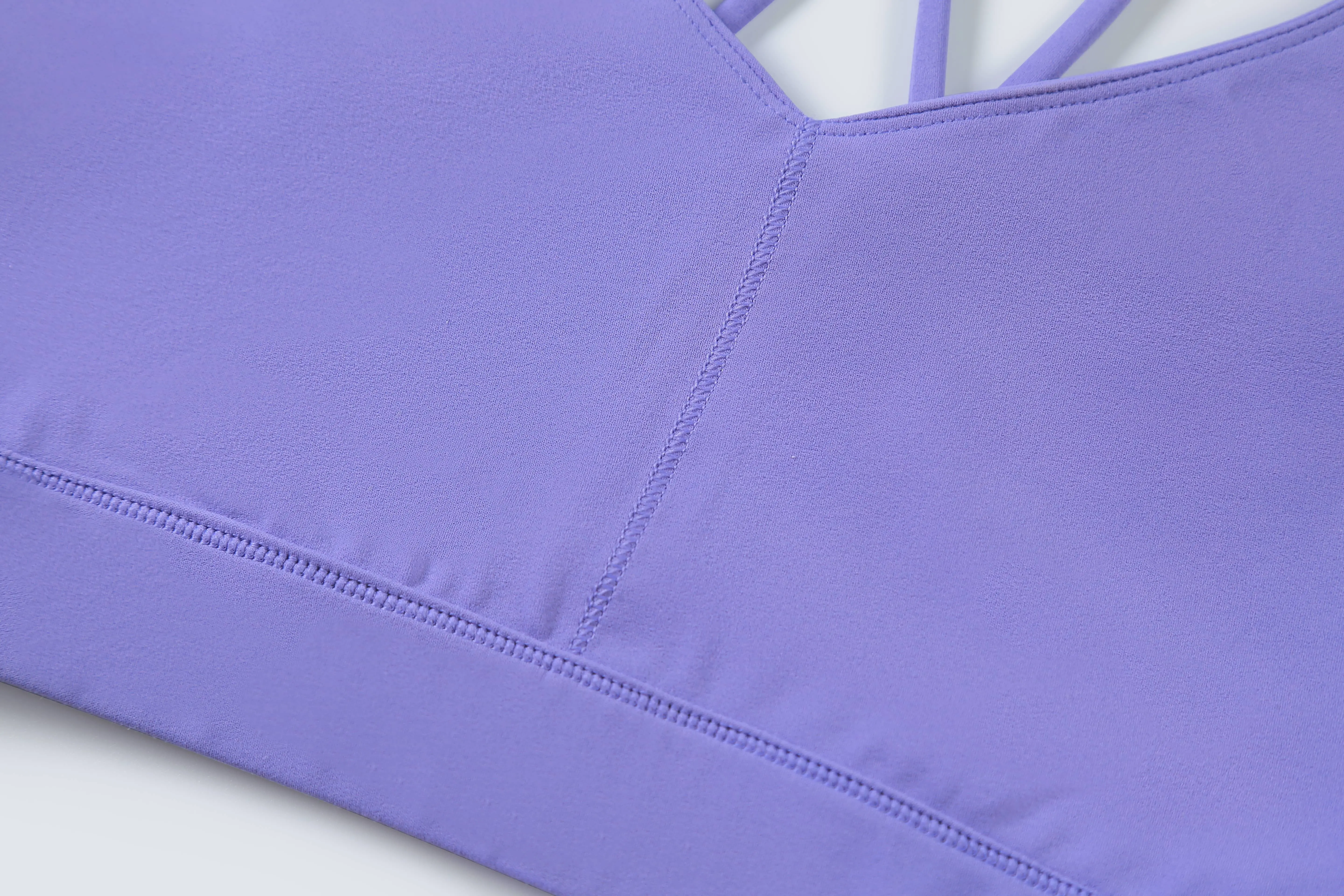 Customizable Cross-Back Sports Bra - Bulk Supply (20)