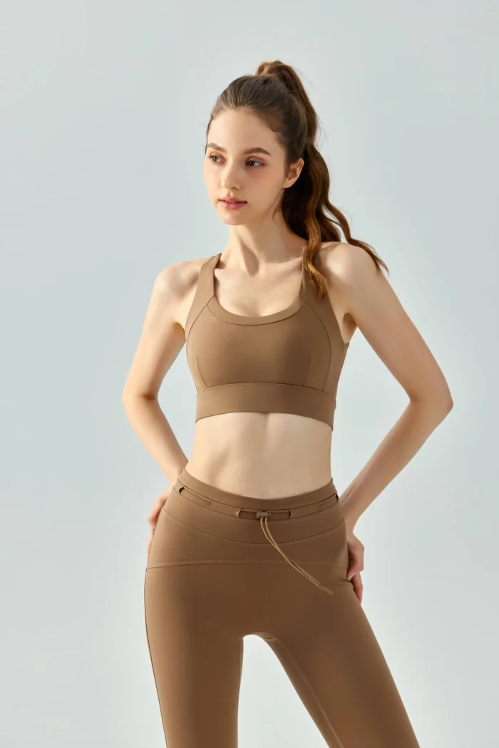 High Quality Nylon Spandex Yoga Wear Set for Wholesale (10)