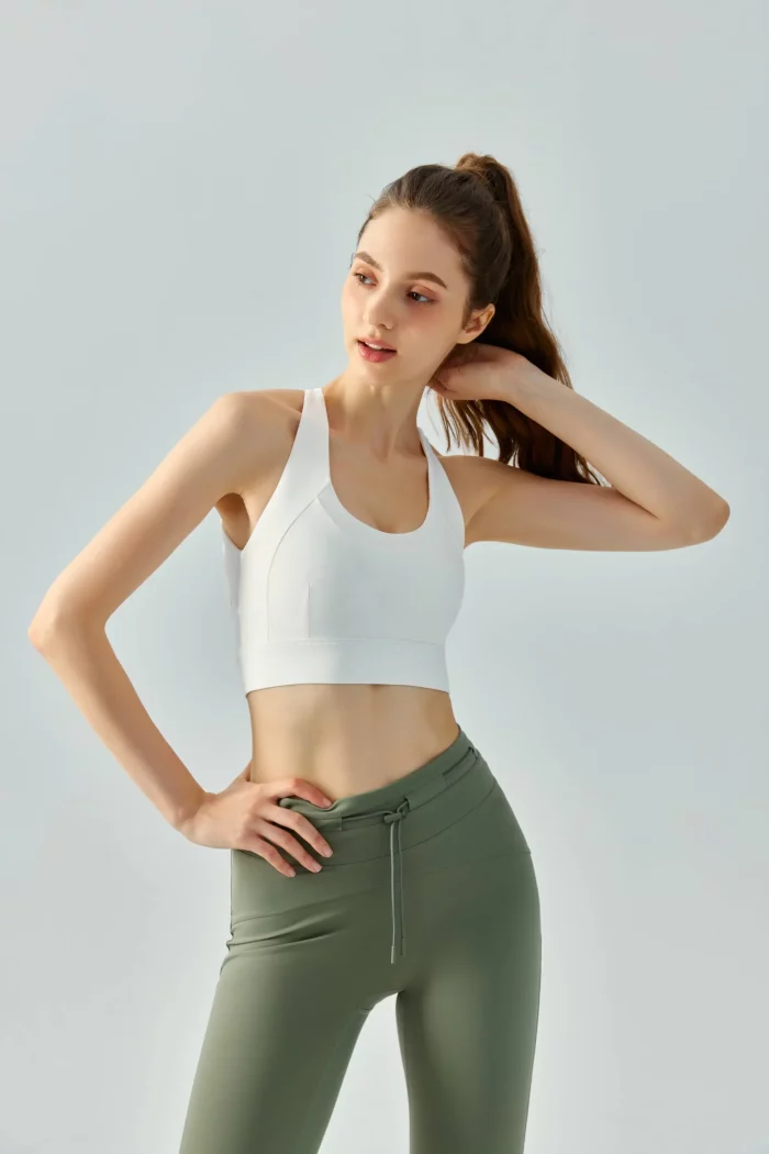High Quality Nylon Spandex Yoga Wear Set for Wholesale (2)