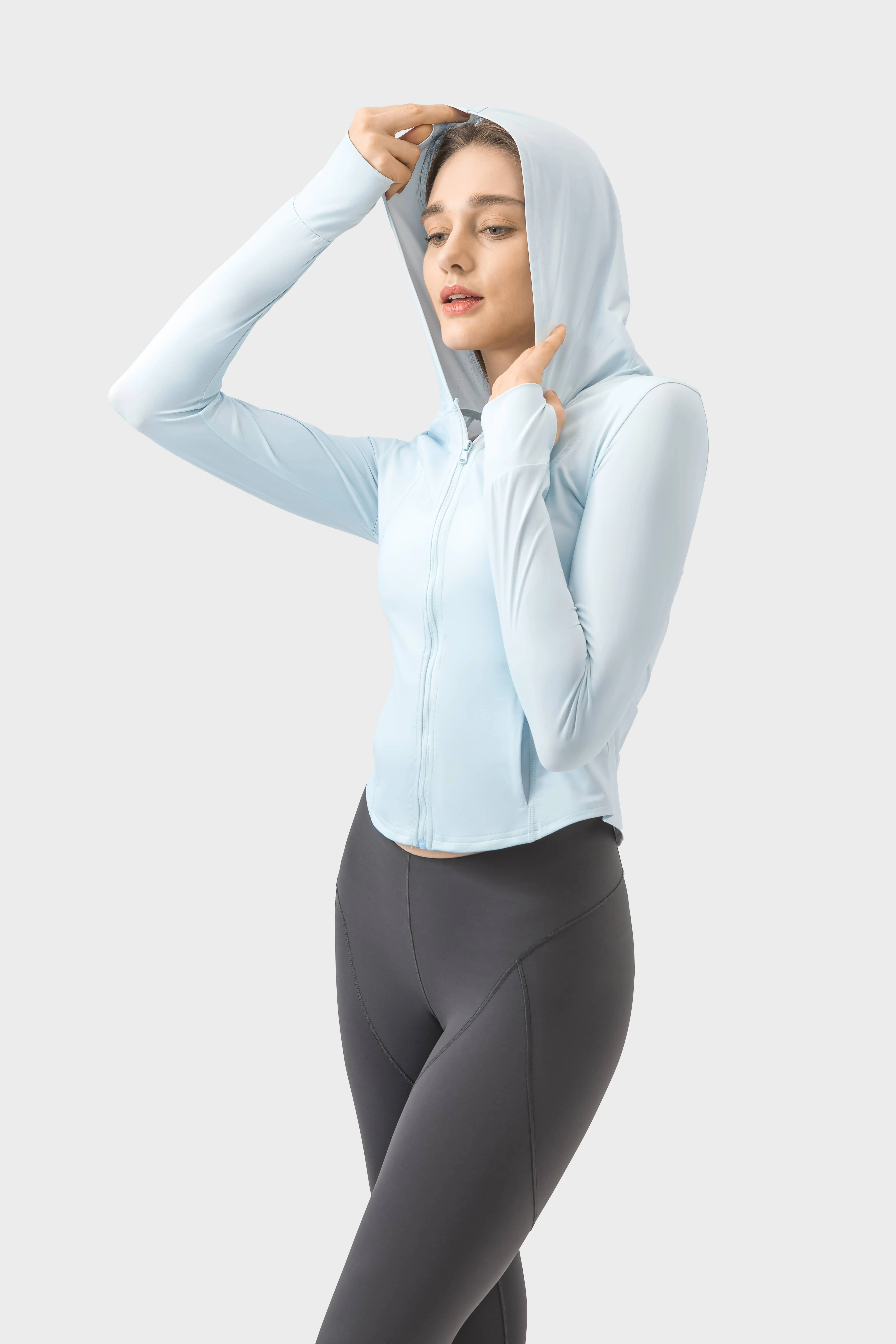 Wholesale Women’s UPF50+ Sports Jackets Custom Sun-Protection Apparel (41)