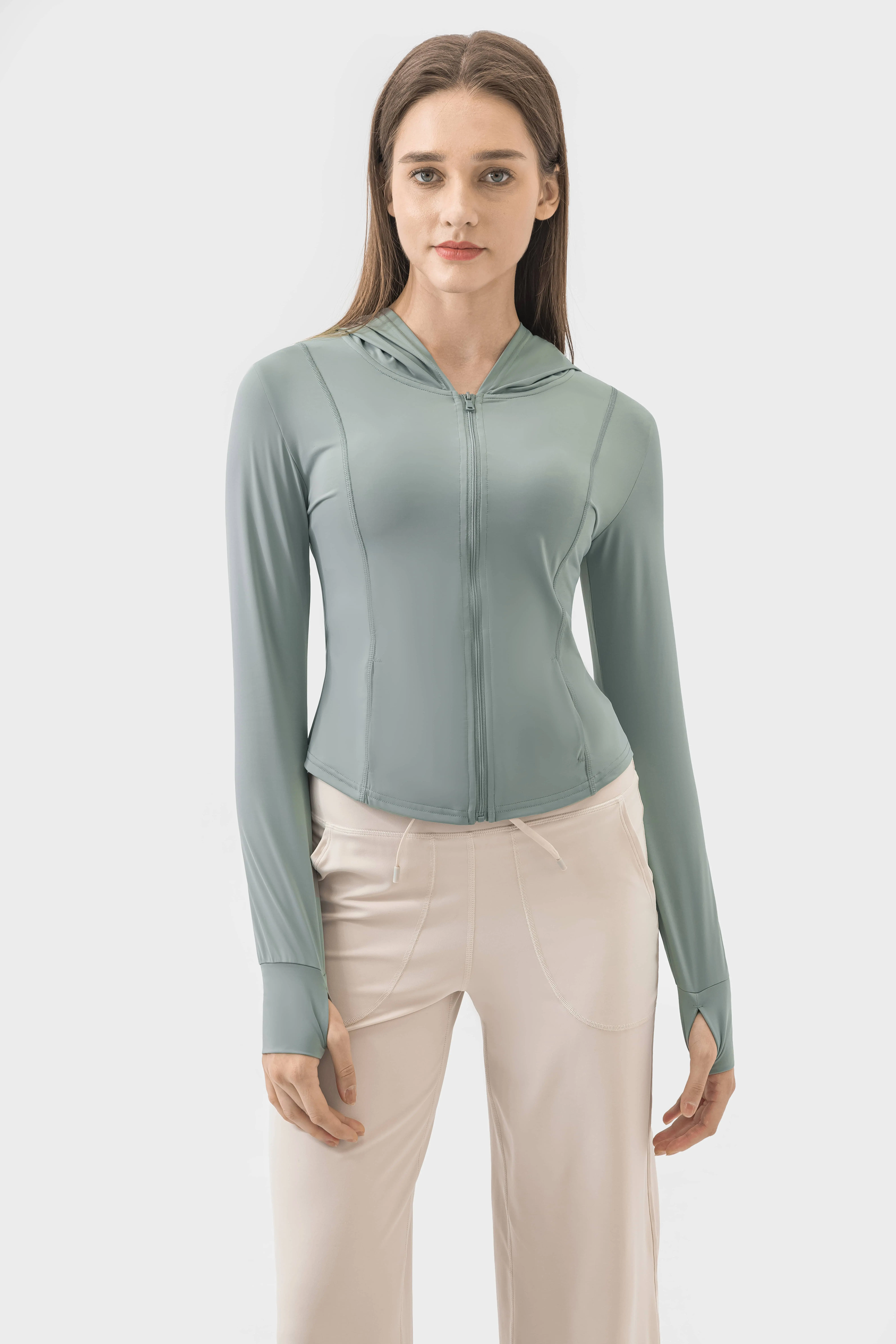 Wholesale Women’s UPF50+ Sports Jackets Custom Sun-Protection Apparel (59)