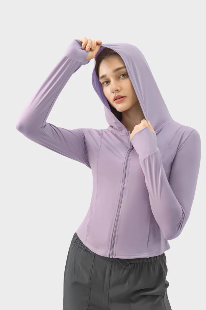 Wholesale Women’s UPF50+ Sports Jackets Custom Sun Protection Apparel (50)