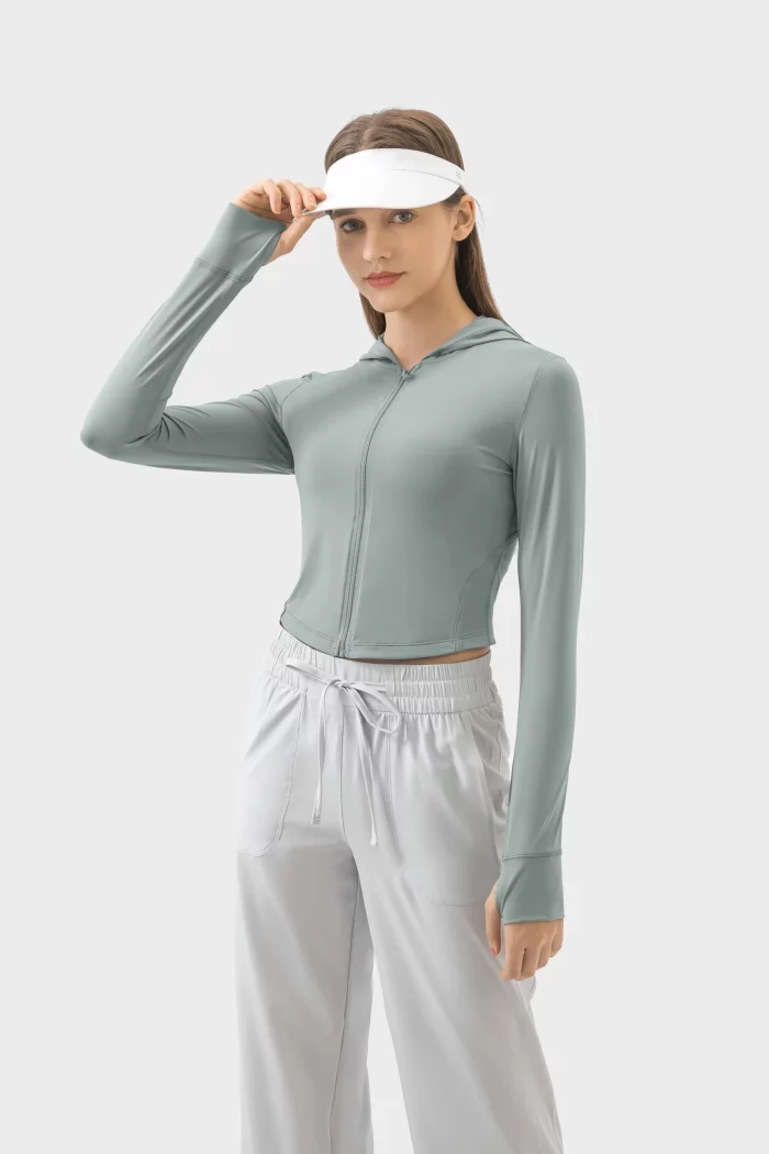 Bulk Wholesale Custom Outdoor Sports UPF50+ Fairy Style Hooded Sun Protection Jackets (20)