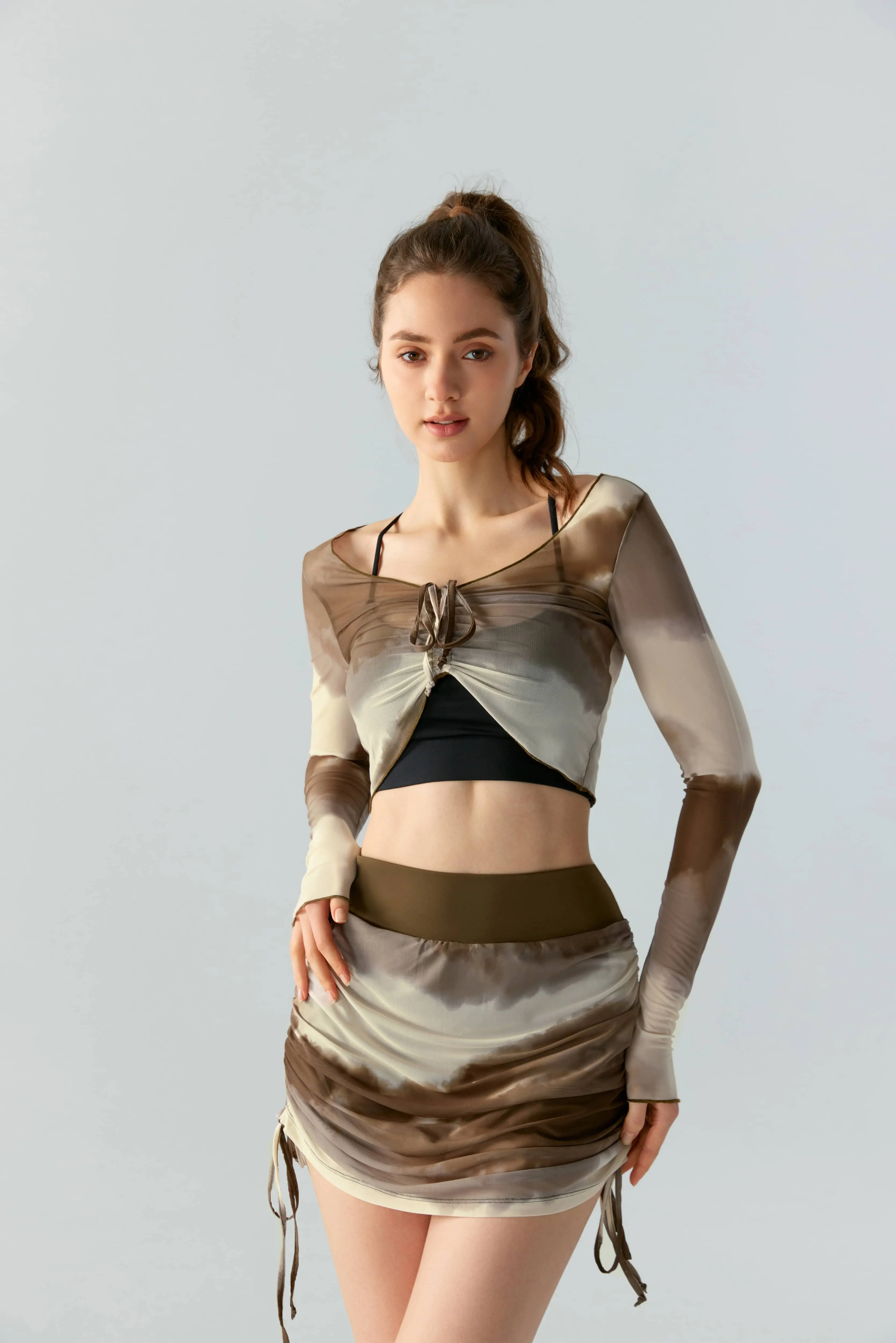 Bulk & Customizable High-Quality Women's Yoga Fitness Tops (5)