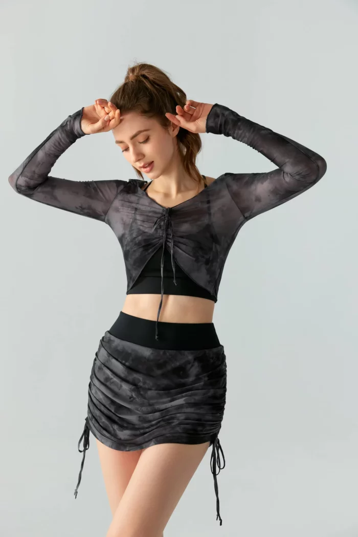 Bulk & Customizable High Quality Women's Yoga Fitness Tops (19)