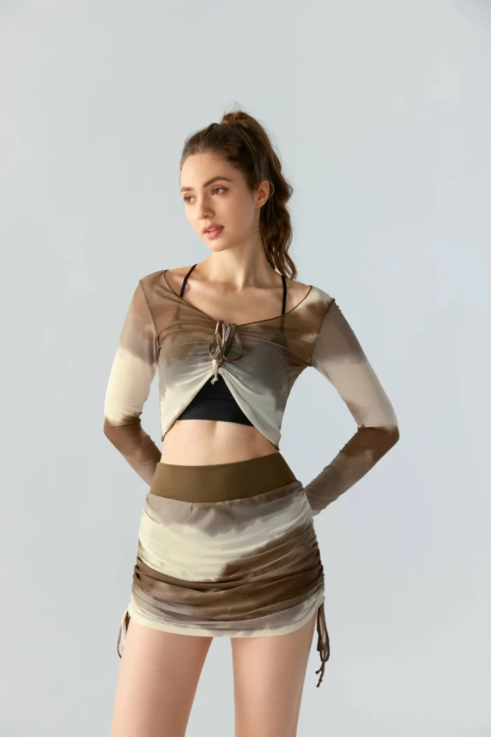 Bulk & Customizable High Quality Women's Yoga Fitness Tops (65)