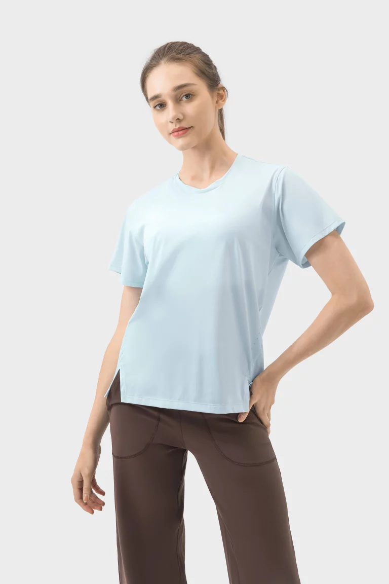 Premium Lightweight & Quick Dry Women's Yoga & Running Tees Bulk Orders & Customizable Designs (16)