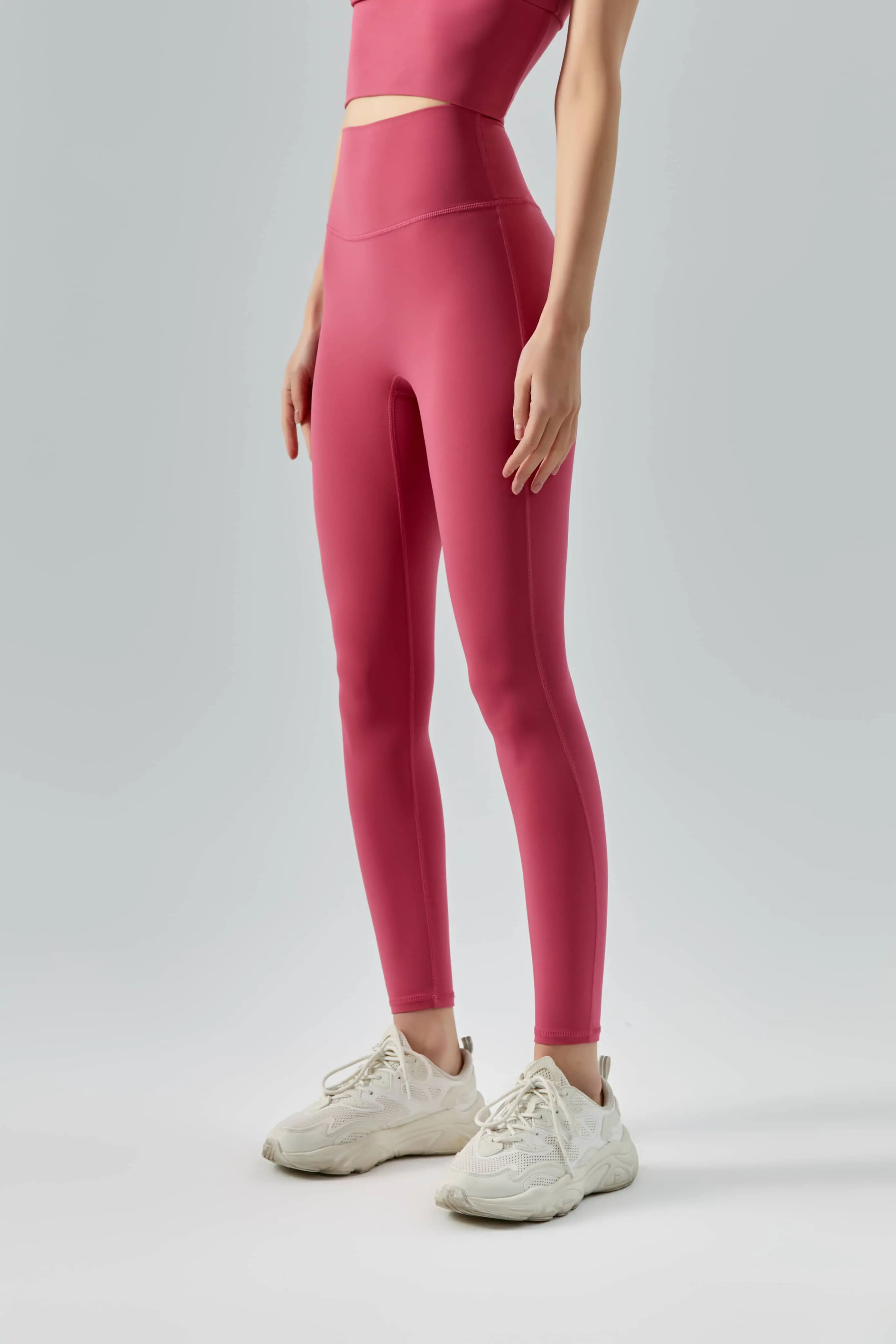 Buy Wholesale & Customizable Nulu High-Waist Yoga Leggings - Seamless, Tummy-Controlled Activewear for Business Clients (14)