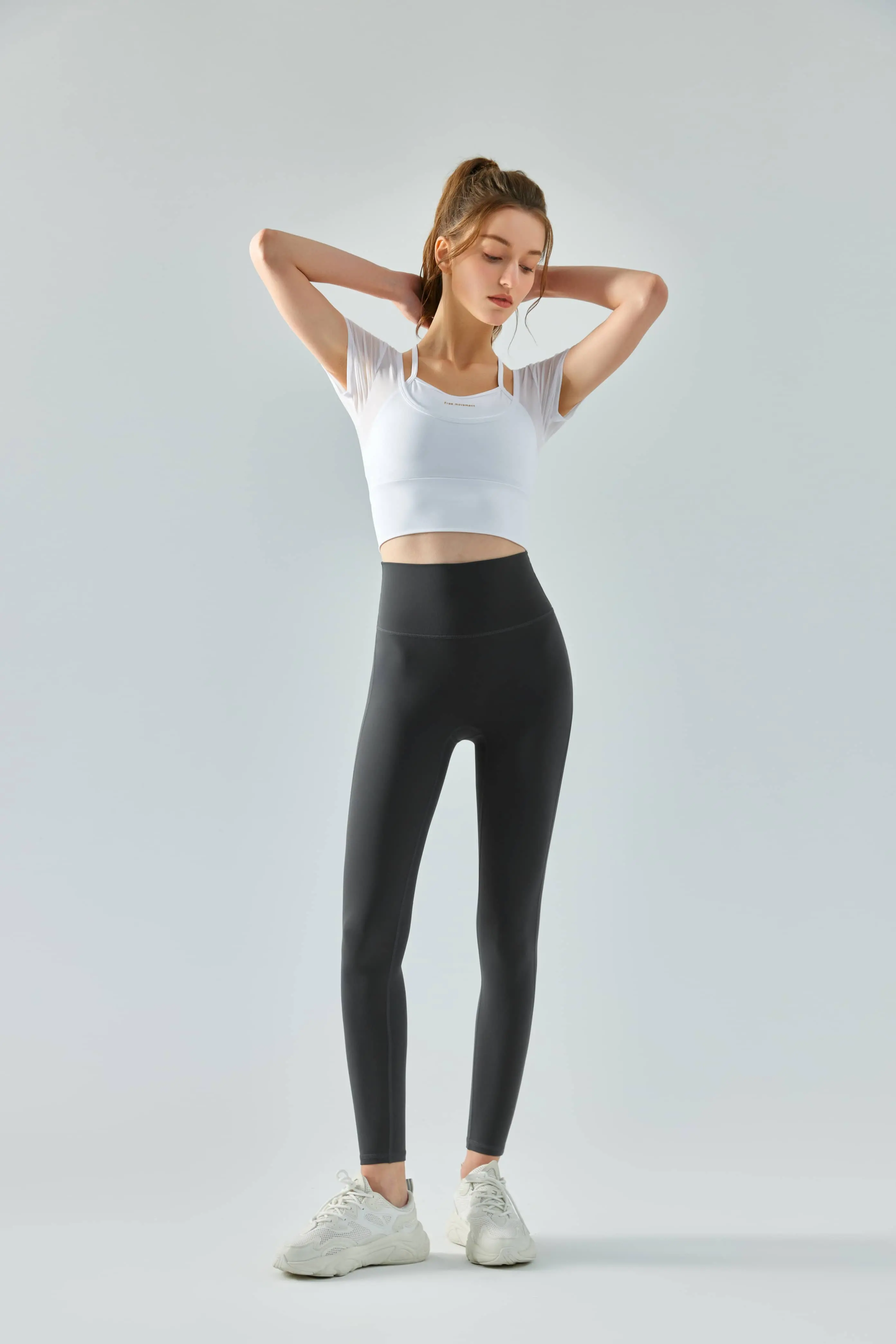 Buy Wholesale & Customizable Nulu High-Waist Yoga Leggings - Seamless, Tummy-Controlled Activewear for Business Clients (41)